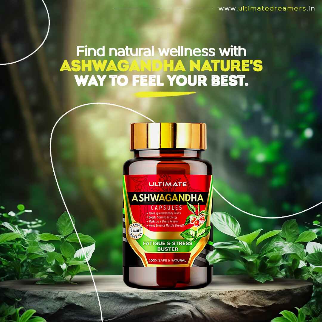 Ultimate Ashvagandha Capsule, 60 Caps - Ultimate Dreamers